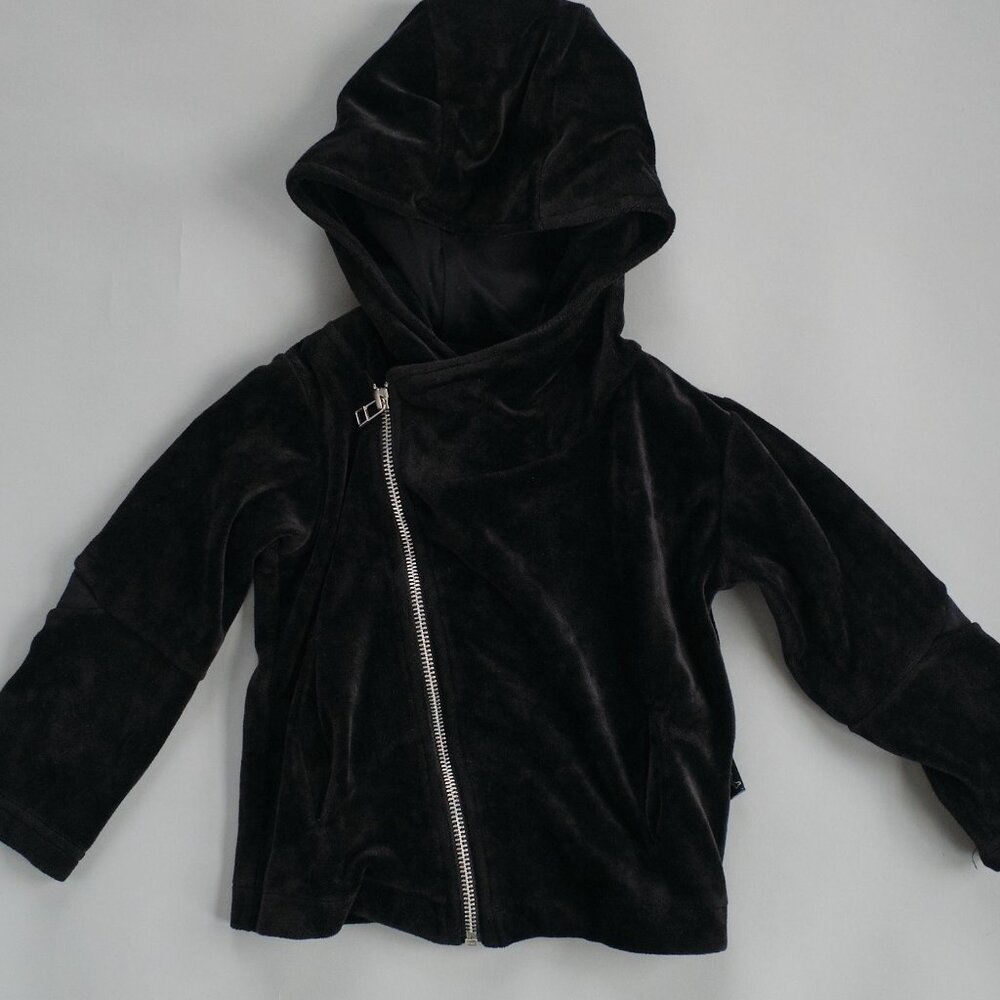 nununu Diagonal Zip Hoodie